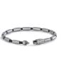 Preview: TeNo Edelstahl Kautschuk Armband Olivechain 304739