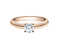 Preview: Rubin Verlobungsring Solitaire Gelbgold 0,08 ct.18004