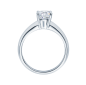 Preview: Rubin Verlobungsring Solitaire Gelbgold 0,08 ct.18004