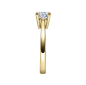 Preview: Rubin Verlobungsring Solitaire Weissgold 0,08 ct.18010