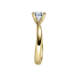 Preview: Rubin Verlobungsring Solitaire Rotgold 0,08 ct. 18011