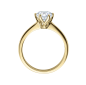 Preview: Rubin Verlobungsring Solitaire Gelbgold 0,08 ct.18016