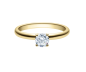 Preview: Rubin Verlobungsring Solitaire Weissgold 0,08 ct.18018