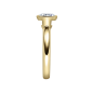 Preview: Rubin Verlobungsring Solitaire Gelbgold 0,08 ct.18019