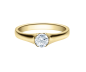 Preview: Rubin Verlobungsring Solitaire Weissgold 0,08 ct.18022