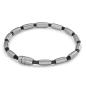 Preview: TeNo Edelstahl Kautschuk Armband Olivechain 304739