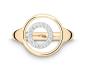 Preview: Quinn Ring 585 Gelb-Weissgold Brillant 5213466