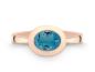 Preview: Quinn Ring 585Weissgold Blautop. b. London blue 6214006582