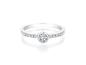 Preview: COLLECTION RUESCH SOLITAIRE RING 950 PLATIN 60/40250PT