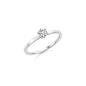 Preview: Collection Ruesch Solitaire Ring Weissgold 60/36330