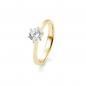 Preview: Breuning Verlobungsring Rotgold 1,0 ct. 41859570