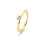 Preview: Breuning Verlobungsring Gelbgold 0,15 ct. 41059880