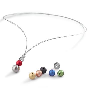 TeNo Schmuckset GLOBE, V-Collier 3-rhg. 585248