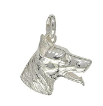 Victory Vogelmann Schäferhund Kopf 925 Silber 849.02629