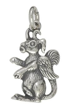 Victory Vogelmann Wolpertinger 925 Silber oxidiert 848.03061