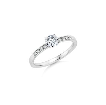 COLLECTION RUESCH SOLITAIRE RING 950 PLATIN 60/44500PT
