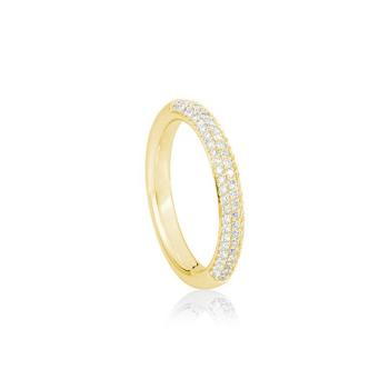 Saint Maurice Ring Brillant Gelbgold 41036180G