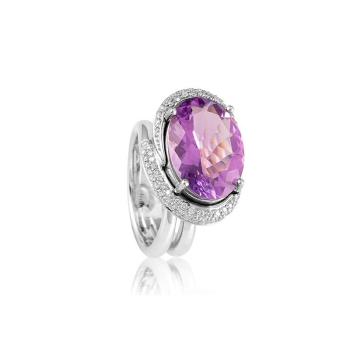 Breuning Brillant Weissgold Amethyst Ring 41051380