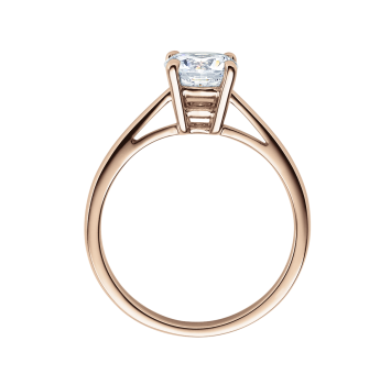 Rubin Verlobungsring Solitaire Weissgold 0,08 ct.18010