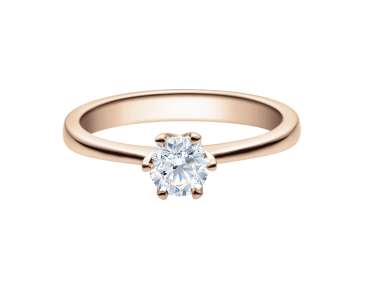 Rubin Verlobungsring Solitaire Gelbgold 0,08 ct.18016