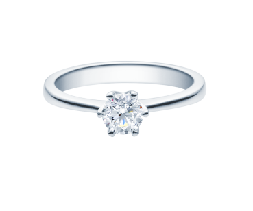 Rubin Verlobungsring Solitaire Gelbgold 0,08 ct.18016