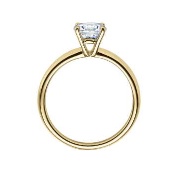 Rubin Verlobungsring Solitaire Weissgold 0,08 ct.18018