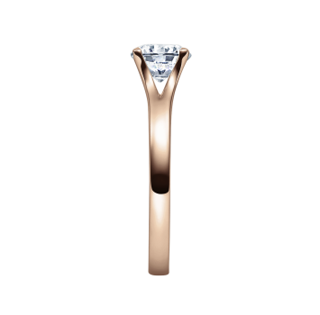 Rubin Verlobungsring Solitaire Weissgold 0,08 ct.18020