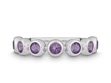 Quinn Ring 585Rosegold Amethyst 321065633