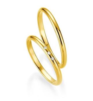 Breuning Trauringe Gelbgold Klassisch 48 043050