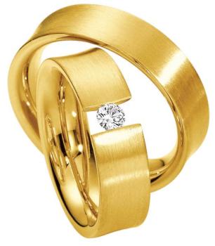 Saint Maurice Trauringe Gelbgold 812740