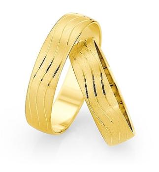 Saint Maurice Trauringe Gelbgold DR 815020