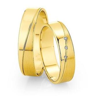 Saint Maurice Trauringe Gelbgold DR 815040