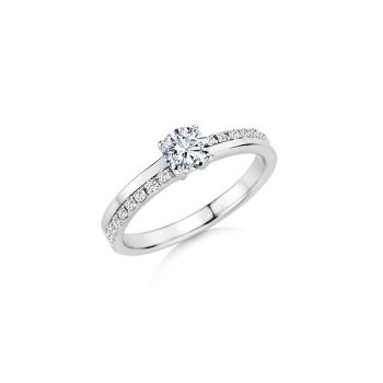 COLLECTION RUESCH SOLITAIRE RING 950 PLATIN 60/54500PT