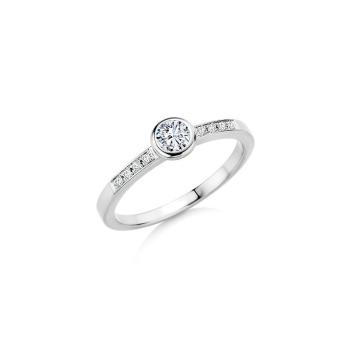 COLLECTION RUESCH SOLITAIRE RING 950 PLATIN 60/40250PT