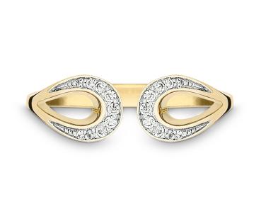 Quinn Brillant Ring 585 Gold 0,14 ct. 7211516