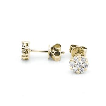 Simon & Söhne Ohrstecker Gelbgold Brillant 0,50 ct. F05G