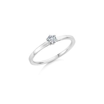 Collection Ruesch Solitaire Ring Weissgold 60/36200