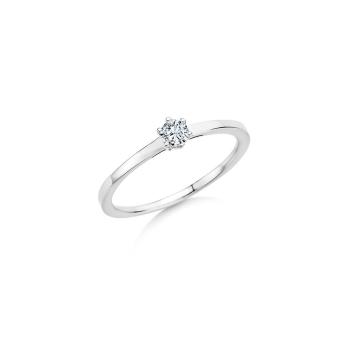 Collection Ruesch Solitaire Ring Weissgold 60/36150