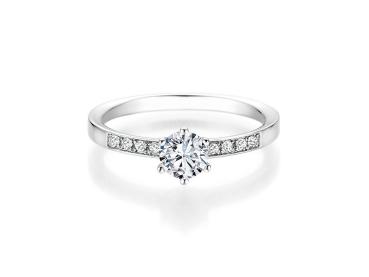 COLLECTION RUESCH SOLITAIRE RING 950 PLATIN 60/46500PT