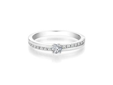 COLLECTION RUESCH SOLITAIRE RING 950 PLATIN 60/54150PT