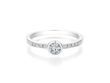 COLLECTION RUESCH SOLITAIRE RING 950 PLATIN 60/40250PT