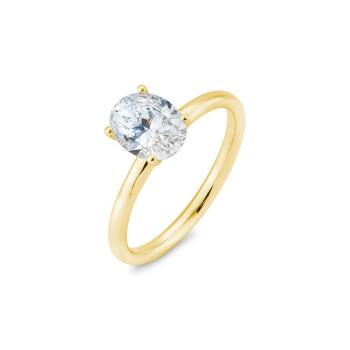 Breuning Labordiamant Ring Gelbgold 41063230 Breuning Labordiamant Ring Gelbgold 41063230