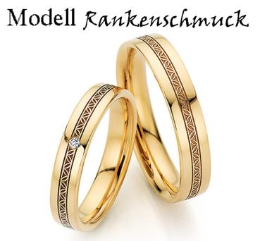 Fischer Trauringe Apricotgold 38 7718/040 + 06 7718/040