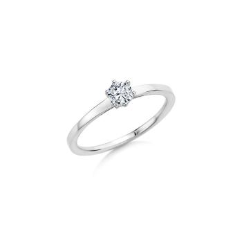 Collection Ruesch Solitaire Ring Weissgold 60/36330