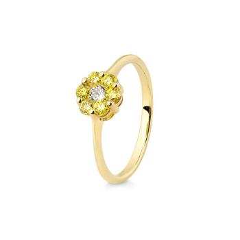 Breuning RING - BRILL. CANARI/BRILL. 0,50 Ct.