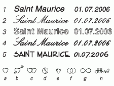 Saint Maurice Partnerringe klassisch DR 001650 / HR 001650S