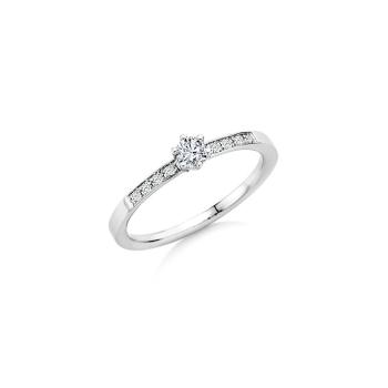 COLLECTION RUESCH SOLITAIRE RING 950 PLATIN 60/46150PT
