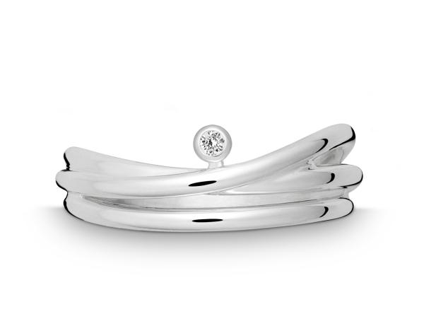 Quinn Ring Brillant 925 Silber 0214316