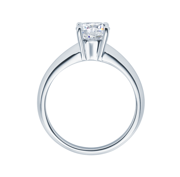 Rubin Verlobungsring Solitaire Gelbgold 0,08 ct.18004