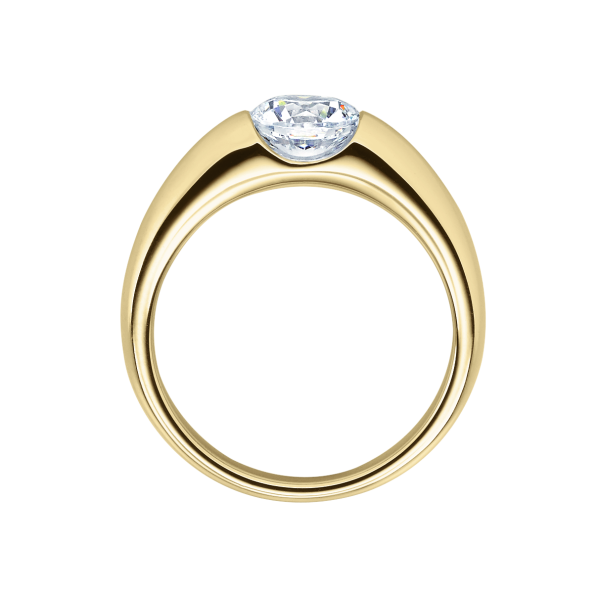 Rubin Verlobungsring Solitaire Weissgold 0,08 ct.18005